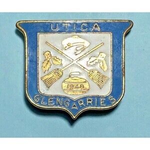 Utica Glengarries, Vintage Curling Pin